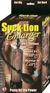 Suck-Tion Penis Pump With Soft Ring For Rock Hard Erections Black Pumps